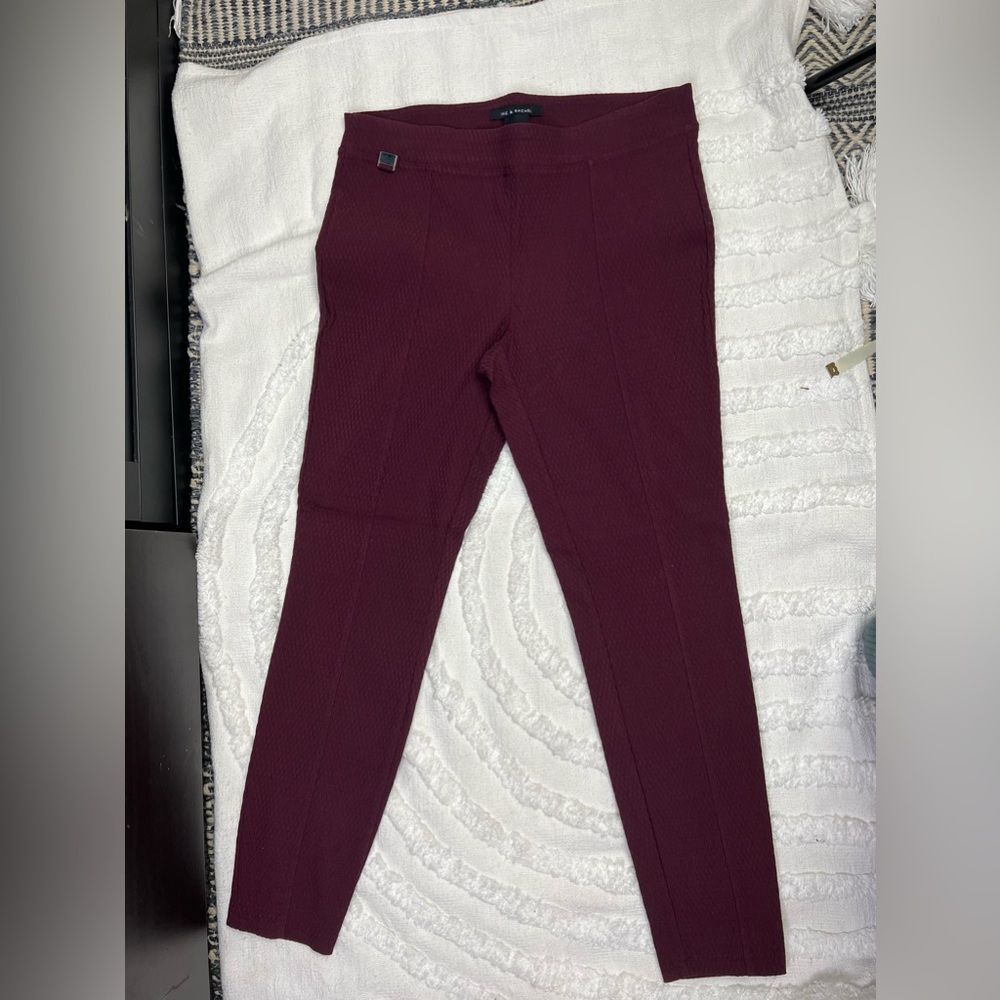 Zac and Rachel wine dress pants size Large - Picture 5 of 6